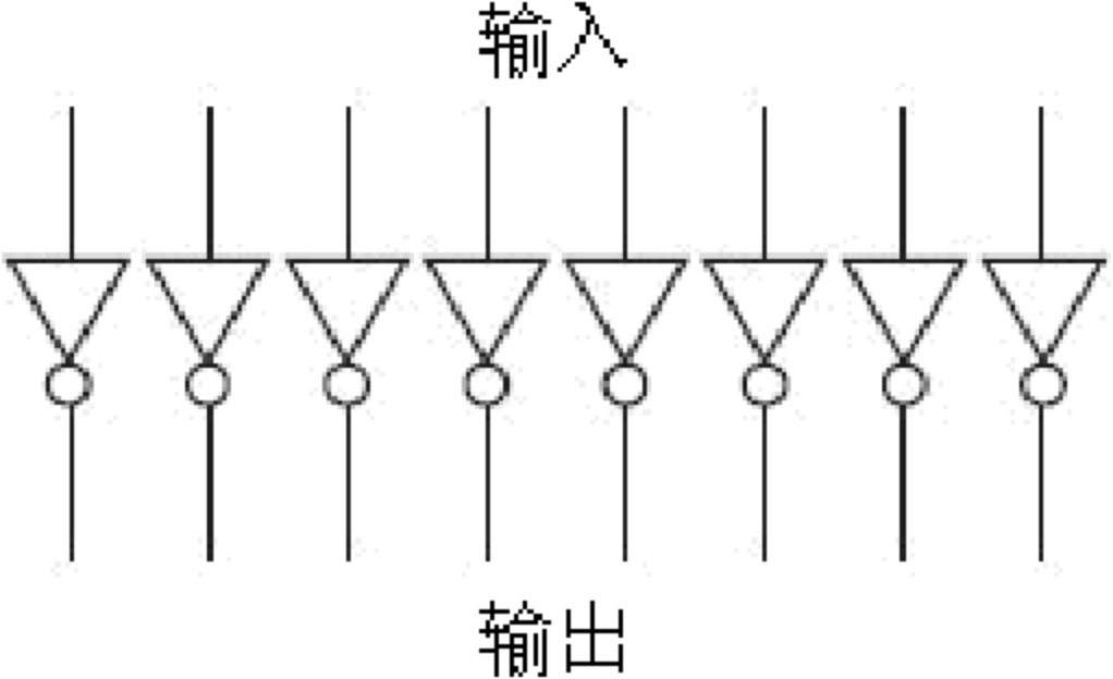 反向器电路示意图